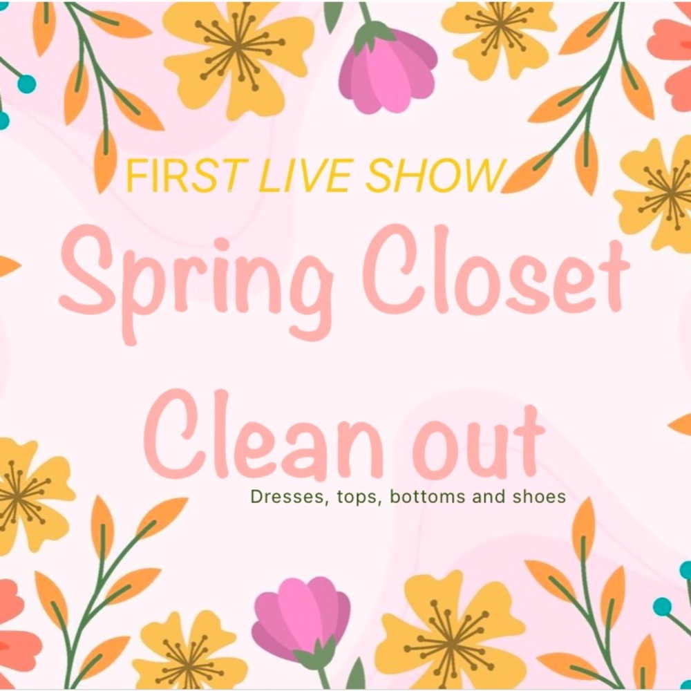 Spring Closet Clean Out Live
